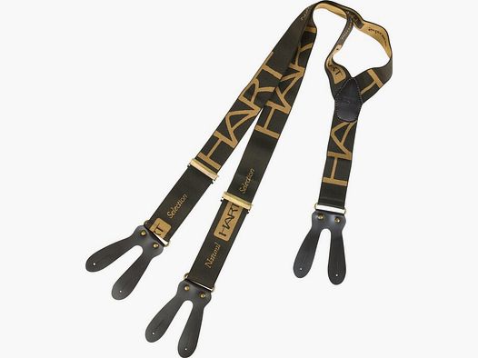 Hart Hosenträger mit Lederlaschen