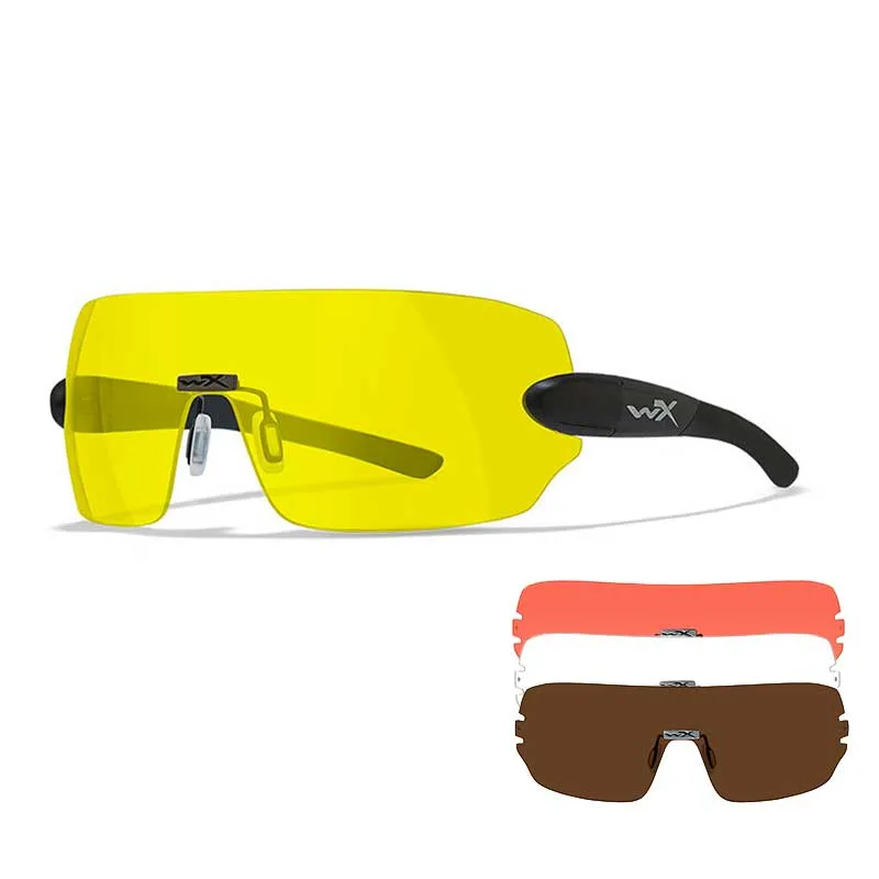 Schietbril Wiley X DETECTION Orange / Yellow / Cooper / Clear, afbeelding 1 van 6