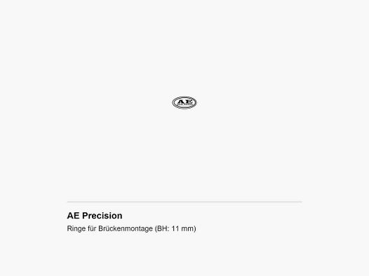 AE Precision Anelli per Montaggio su Ponte (Altezza: 11 mm)