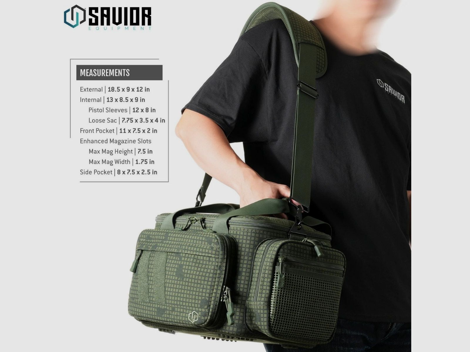 Savior – Range Bag Specialist – Desert Night Camo – RA-3GUN-WS-DNC, imagen 6 de 7