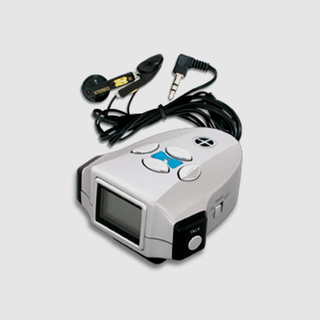 Pedometer step counter, calories, radio