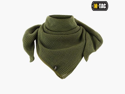 Écharpe en filet M-Tac en coton olive