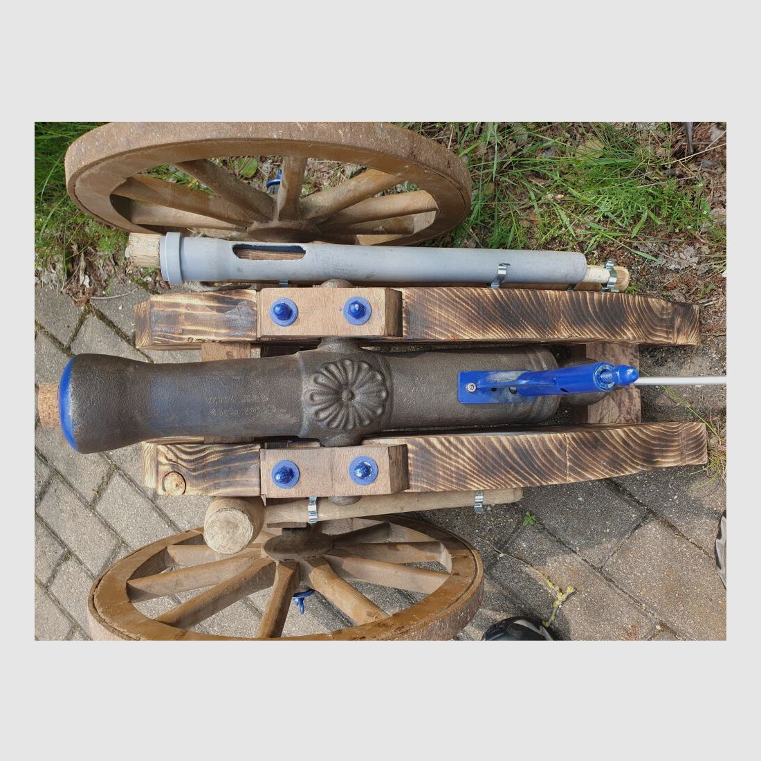 Modellkanone, cal. 30mm Unikat * Zulassung f. alle Zündungsarten