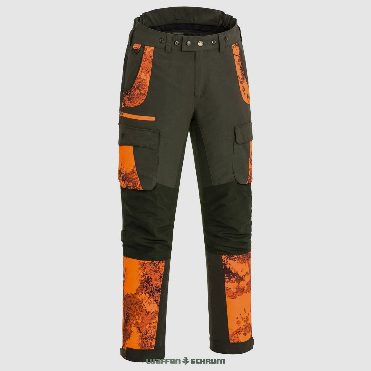 Pinewood Hose Forest Camou Mossgreen/Strata Blaze