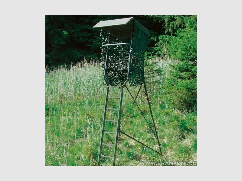 Hochsitz Knobloch z lekkiego metalu wysokość: 2,40 m - waga: 14,5 kg