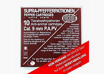 Wadie Supra Pfefferpatronen / Kal. 9 mm P.A. PV / 120 mg NV