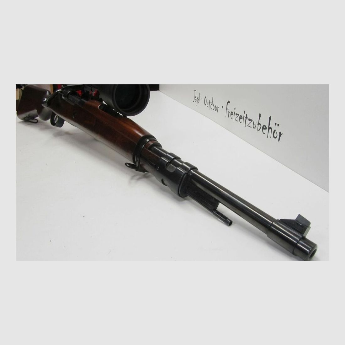 Short carbine FN Mod.98, 8x57IS, total length 94.5cm, barrel length 46 cm, 1a condition, Z 8x57JS