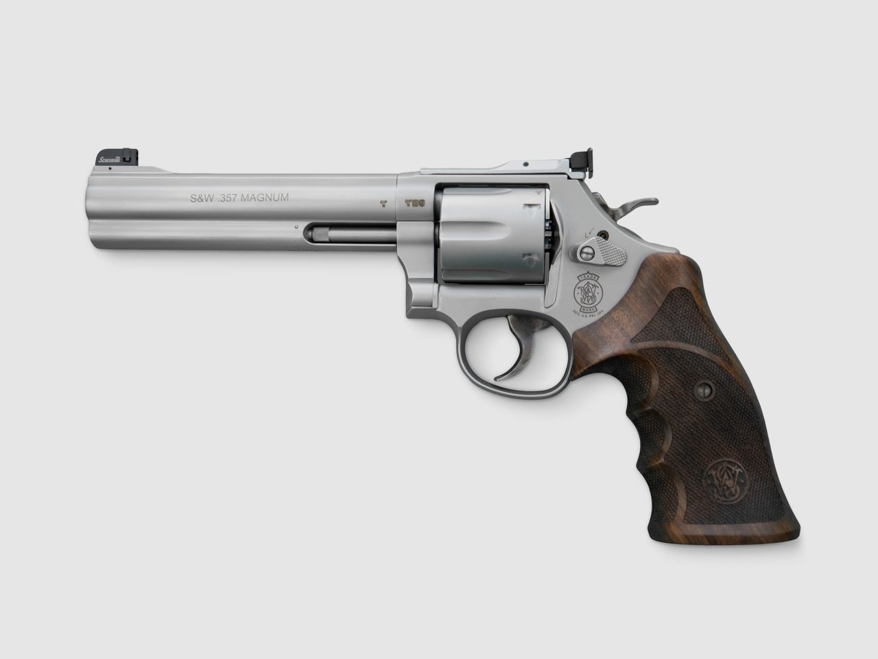 Smith & Wesson Revolver 686 Match Master 6" .357 Mag. Stainless, image 4 of 7