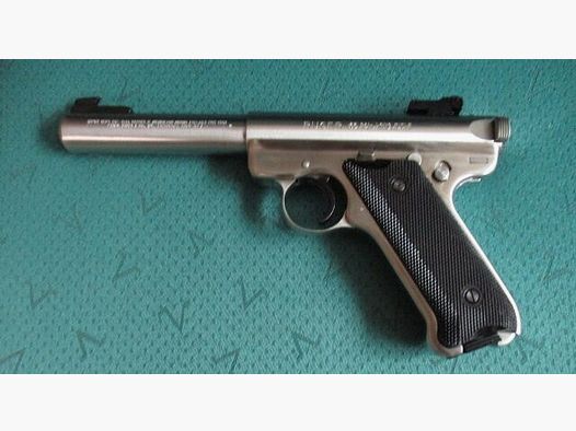 Sportpistole .22lr Ruger MK II 512 stainless	 Stainless