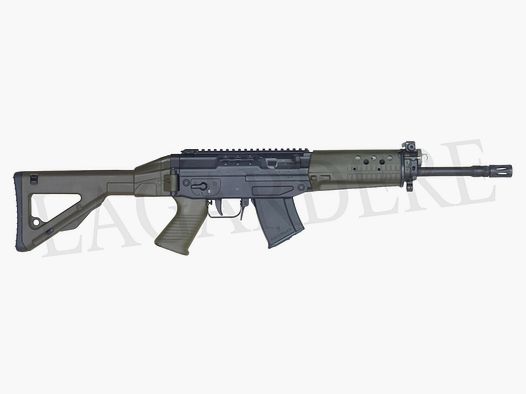 SAN SG 553 RD SEMI-AUTO RAIL ZIELONY DEMO (PÓŁAUTOMATYCZNY KARABIN SZTURMOWY)