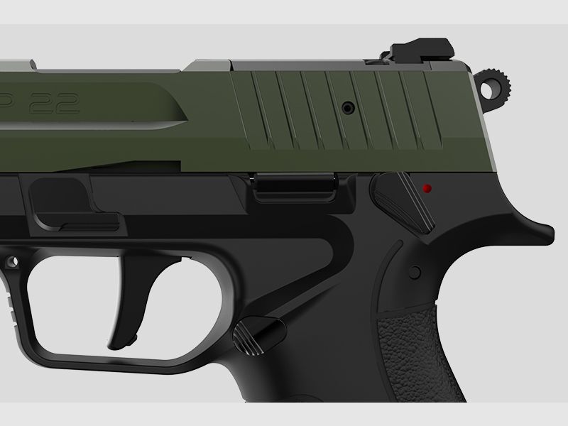 Pistole RETAY RXP 22 OD GREEN, Kal. 22LR, Bild 2 von 2