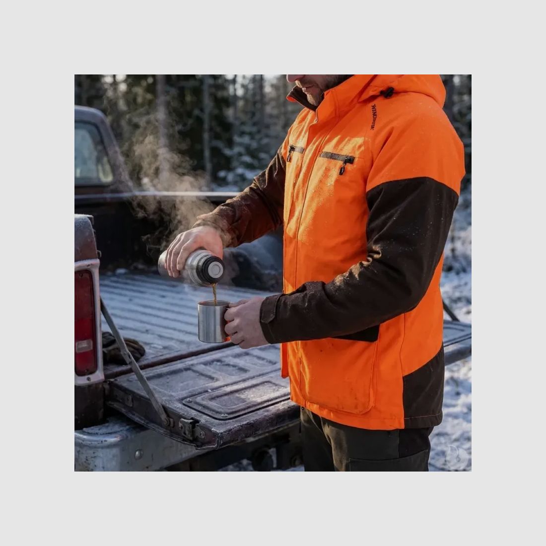 Heren Parka Winchester® Track Racoon - Oranje, afbeelding 7 van 14
