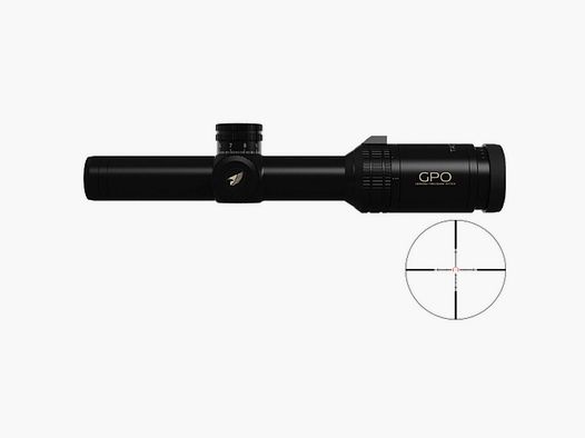 Lunette GPO Tactical 1-6×24