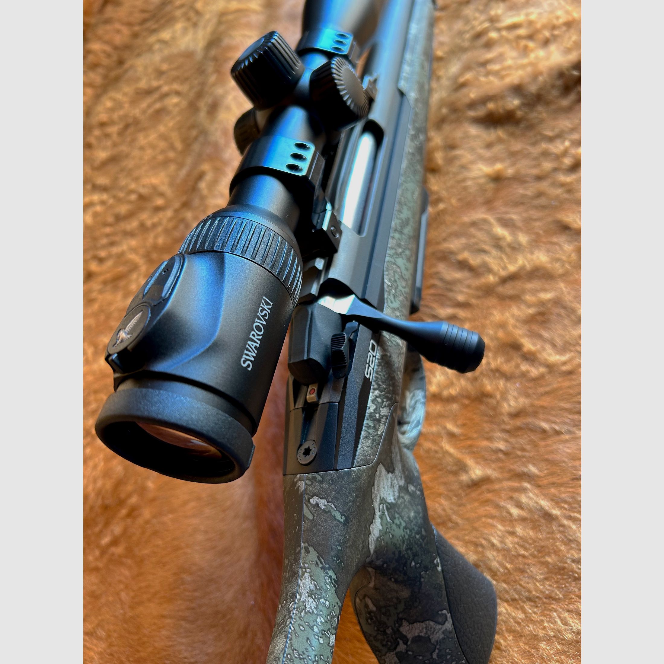 Kombiangebot-Knaller! Sako S20 + Swarovski Z8i | Hunter .308 Cerakote True Timber Strata LL 51cm Camo inkl. Zfr. Swaro Z8i 1,7-13x42 P L, 4A-I *NEU*