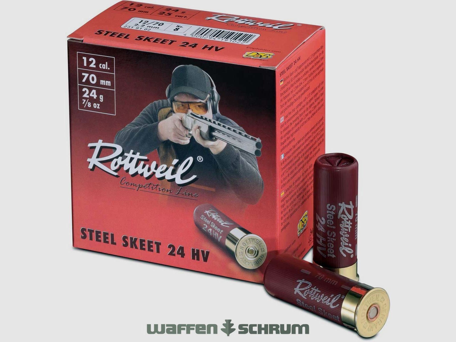 Rottweil 12/70 Special Steel Skeet 24 2,2mm - 24g