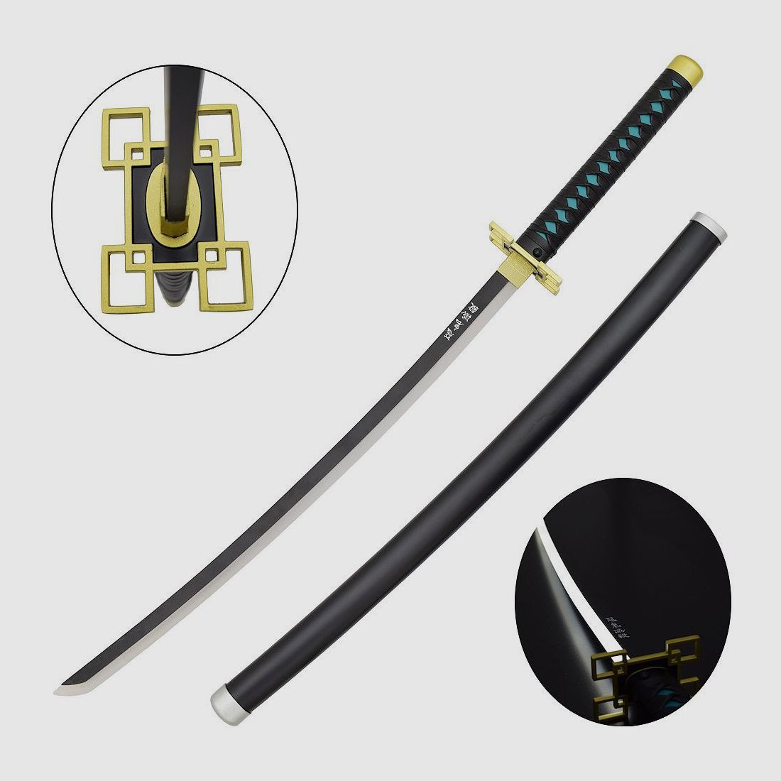 Espada Katana LED Demon Slayer Muichiro Tokito