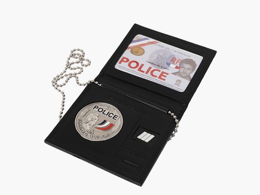 PORTA-CARTE CON SCOMPARTI PER GRADUAZIONE E MEDAGLIA (CON CATENA)