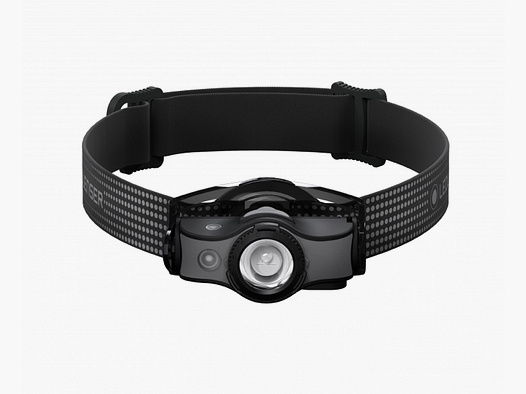 Ledlenser 502147 LED Kopflampe MH5 Grau Schwarz NEU mit Rotlicht Magnetladekabel