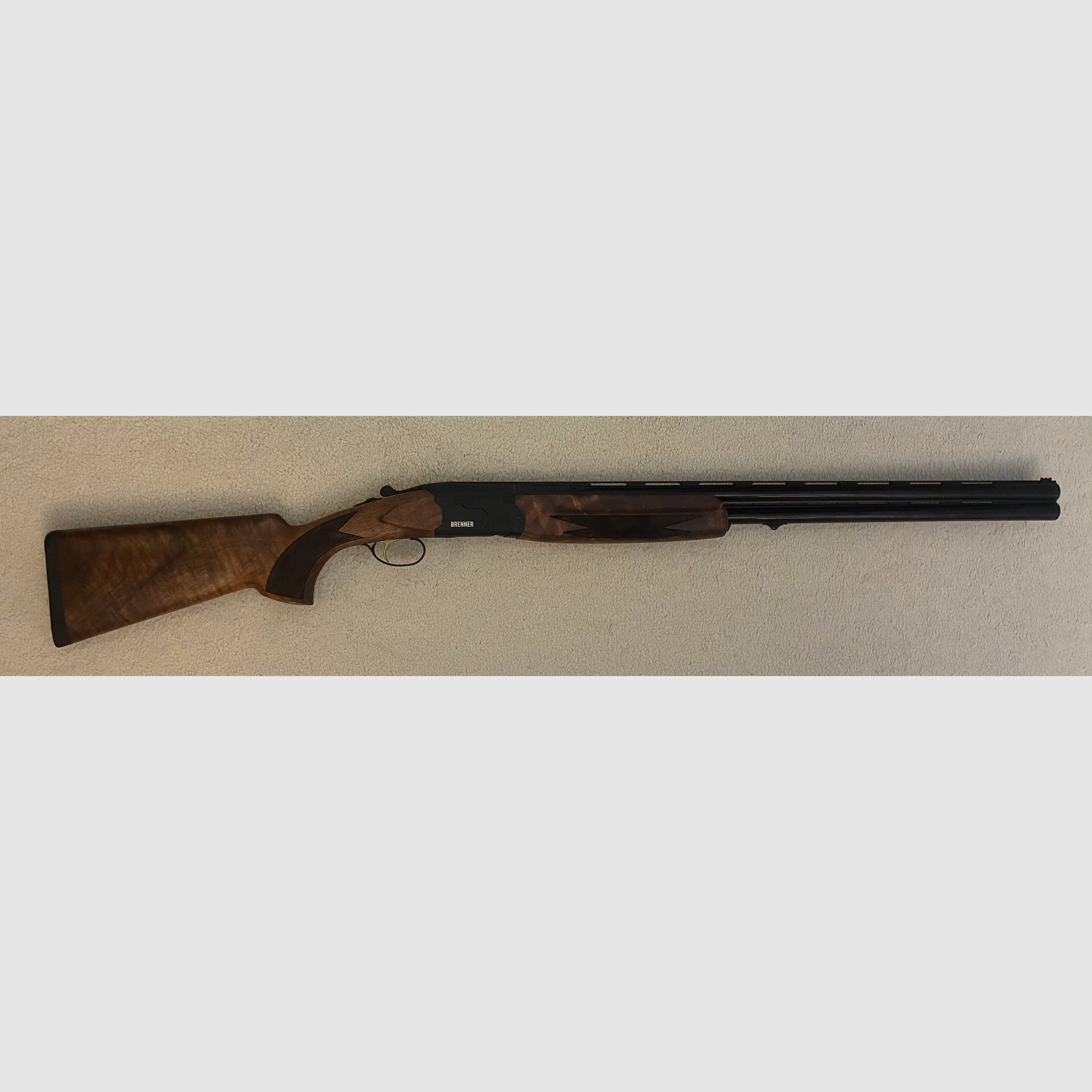 Brenner BF18 BF 18 71cm 12/76 Garantie side-by-side shotgun side-by-side shotgun black zwart links ook rechts mogelijk aankoopbewijs koffer etc.