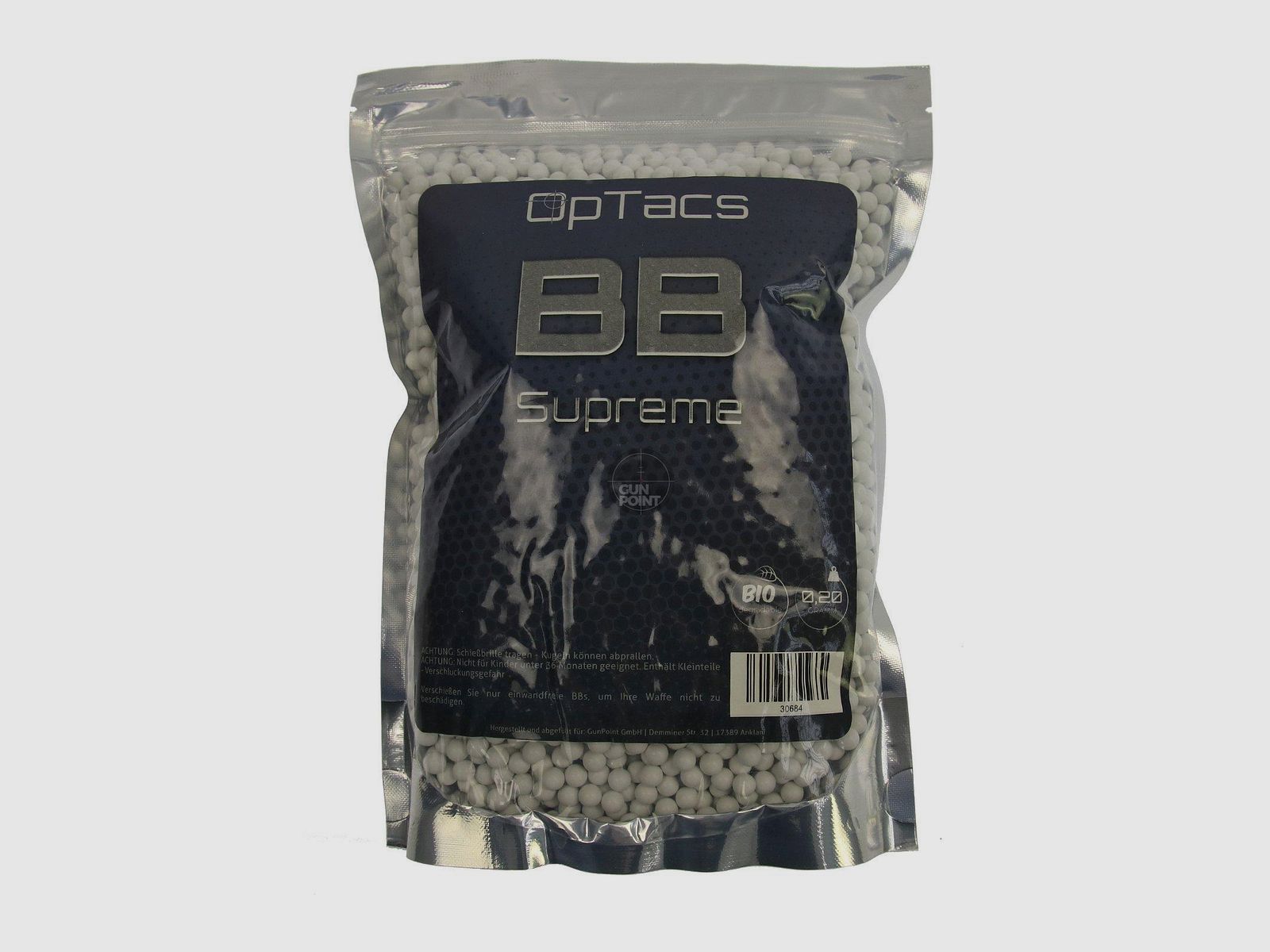 Softair - Kugeln OpTacs Supreme BIO BBs 0,20 g 5000 Stk.
