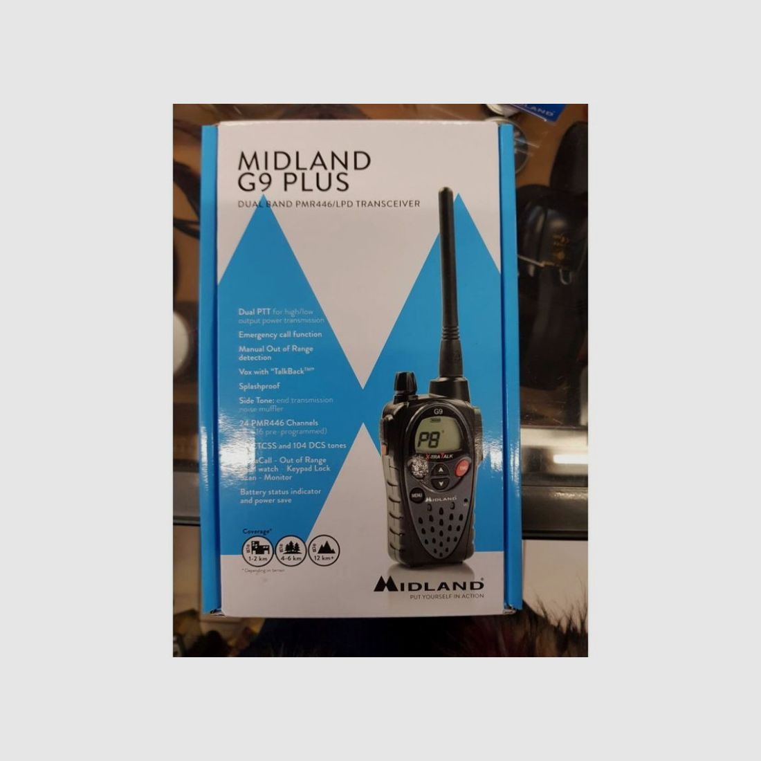 MIDLAND G9 PLUS PMR PORTABLE RADIO, Bild 2 von 2