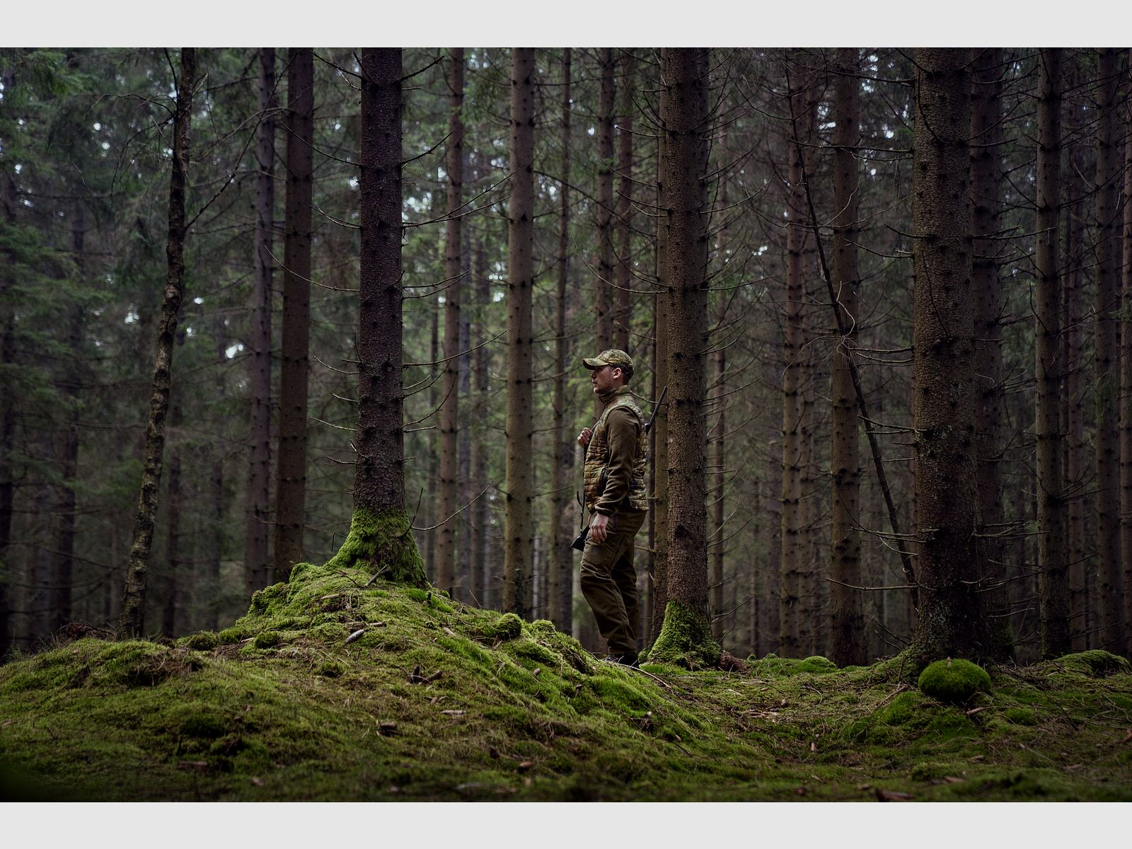 Harkila Deerstalker gilet mimetico reversibile e ripiegabile Willow green/AXIS MSP®Forest, immagine 11 di 12