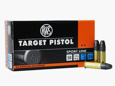RWS Target Pistol kaliber 22LR 50 stk.
