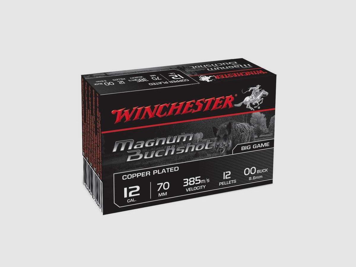 Winchester Koper Geplakte Hoge Snelheid Patronen - Kal. 12/70 - Koper Geplakte Slugs, kal. 12-70, 45g, doos van 5, afbeelding 1 van 6