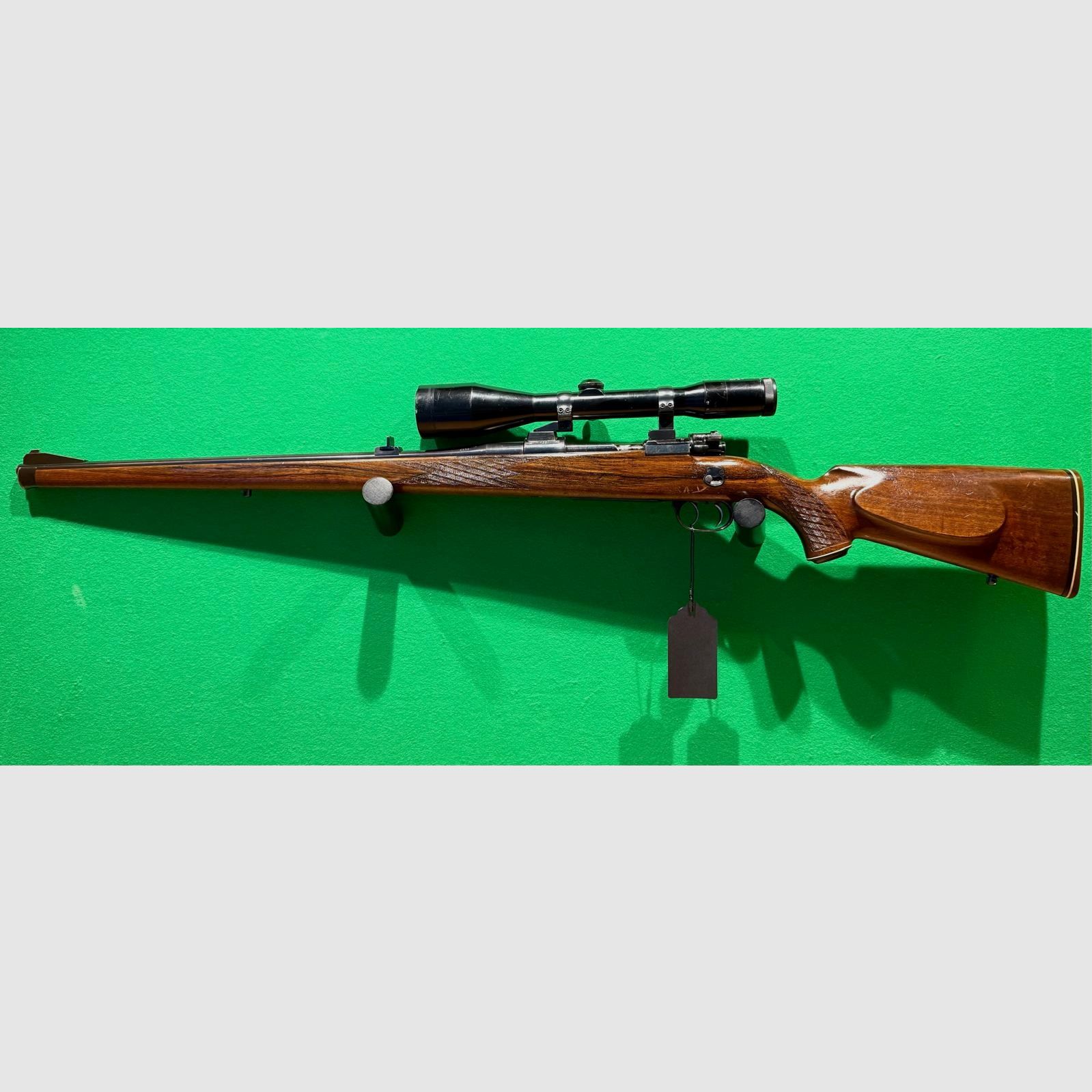 Mauser Stutzen 98 (Mauser-Werke Oberndorf) 7x64 & Zeiss 2,5-10x52, immagine 1 di 10