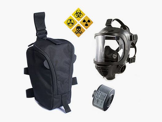 Gas mask CM-6 incl. ABC/CBRN filter and mask bag