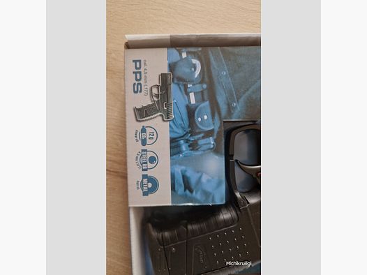 Walther PPS, 4,5mm acero BB
