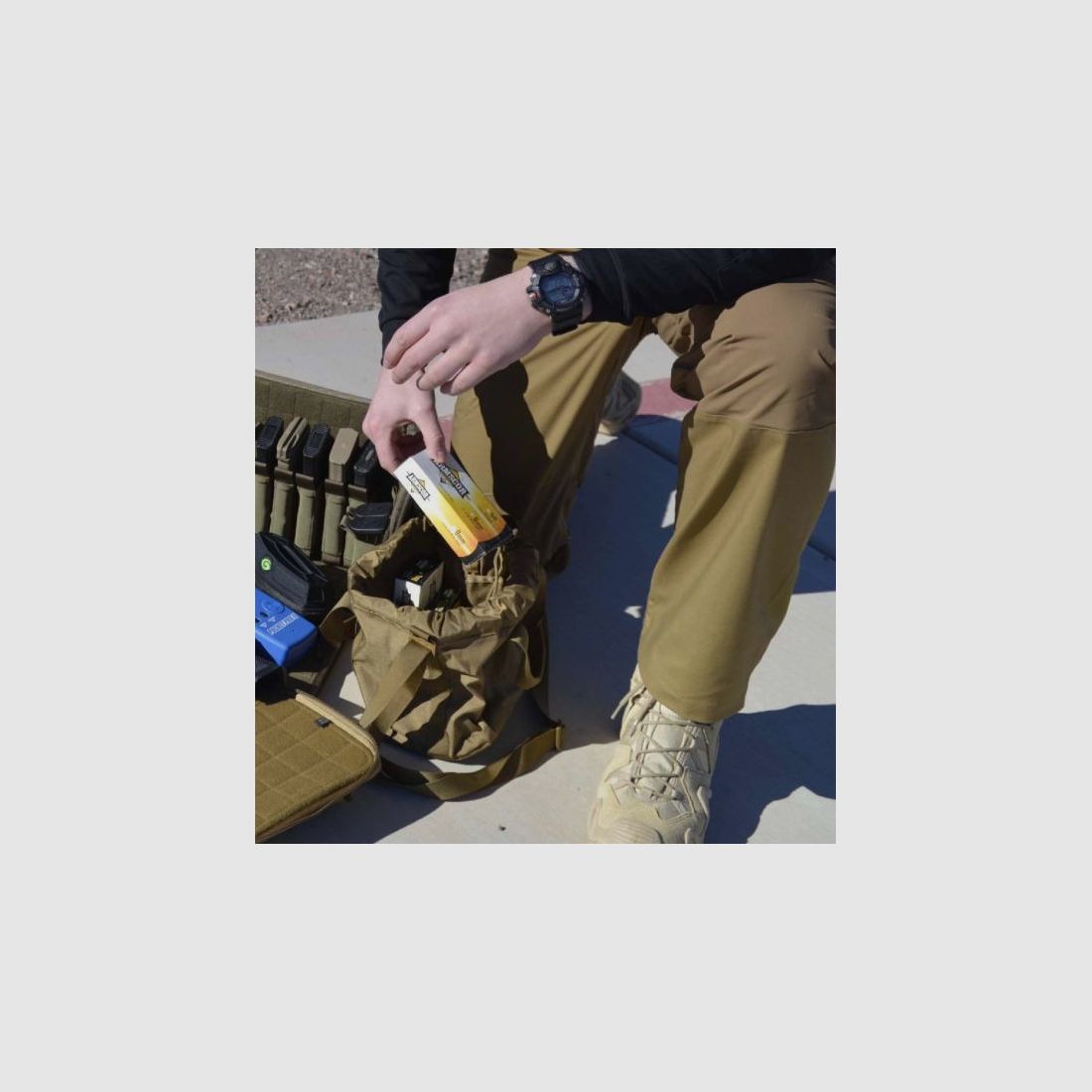 Sac AMMO BUCKET en Cordura coyote, image 6 sur 6