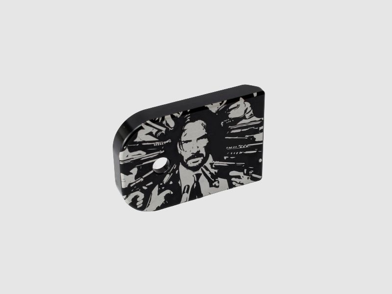 GLOCK MAGAZINBODEN "JOHN WICK" - ALU