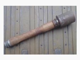 Original decorative stick grenade 24 from WWII