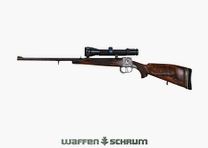 Ferlach Heeren 7x65R , ZF Zeiss Diavari VM 2,5-10x50 Abs.40, Suhler Einhakmontage LL: 62 cm