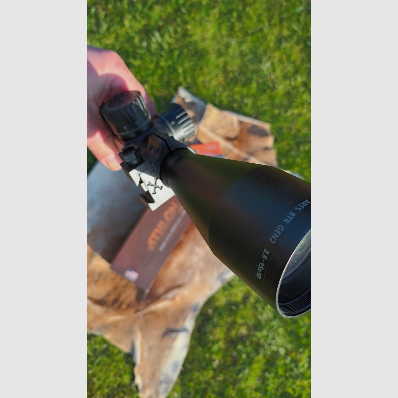 Zielfernrohr Athlon Ares BTR HD 2.5-15x50 MIL Gen3 Neuwertig