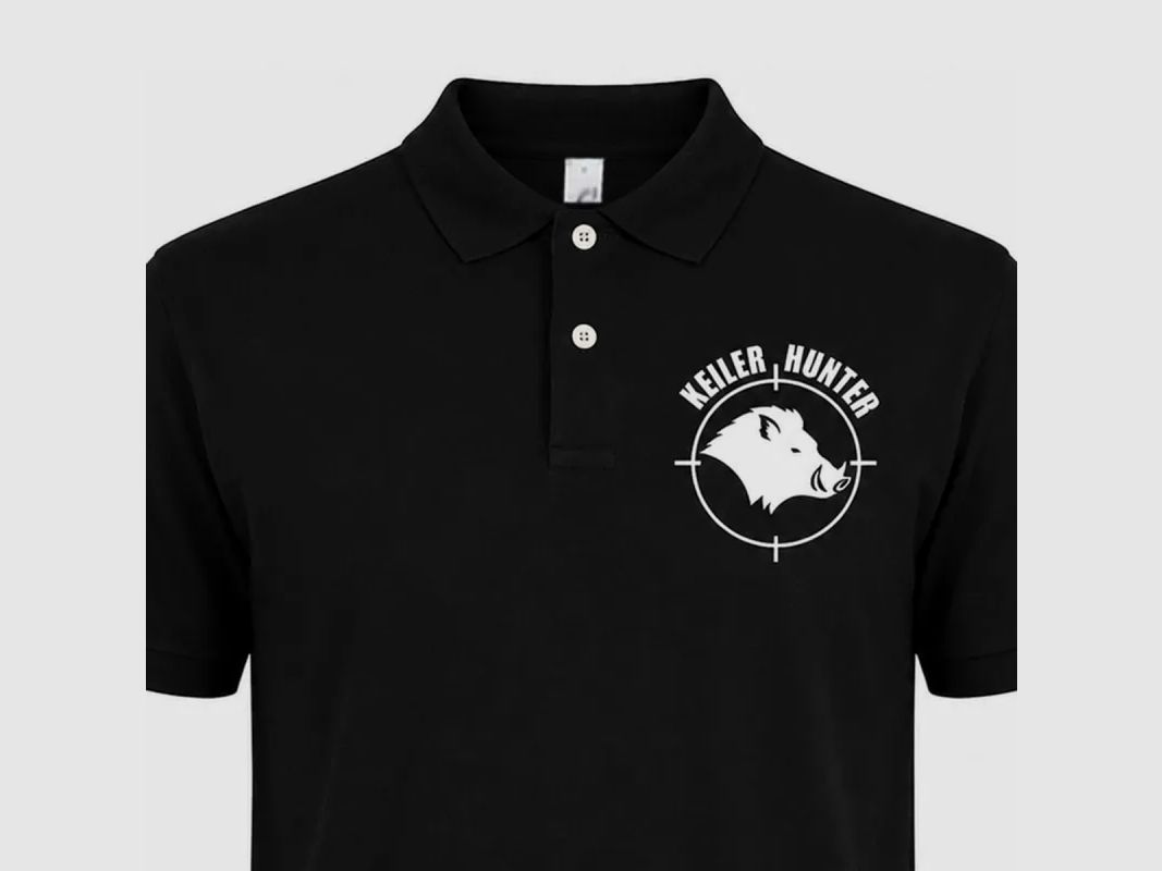 Polo Keiler Hunter noir logo 1, image 7 sur 10