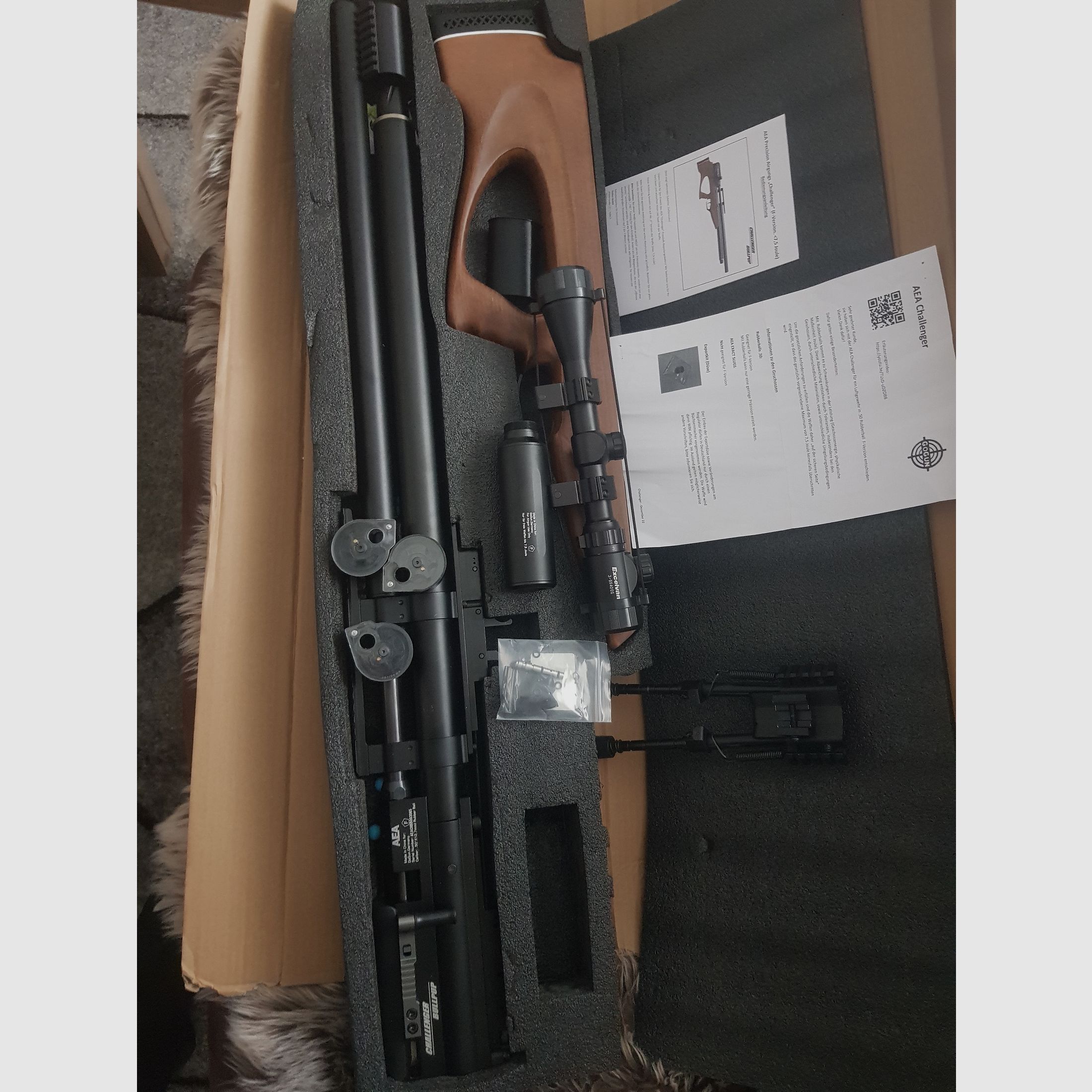 AEA Challenger bullpup Cal.5.0 12,7mm Ware Neue 