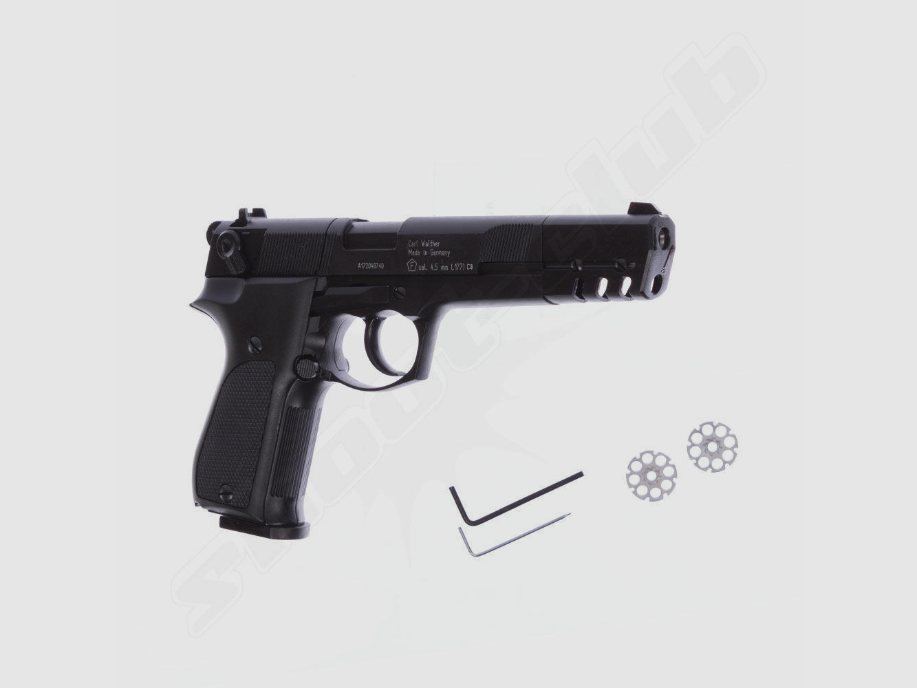 Walther CP88 Competition CO2 4,5mm Diabolo czarny