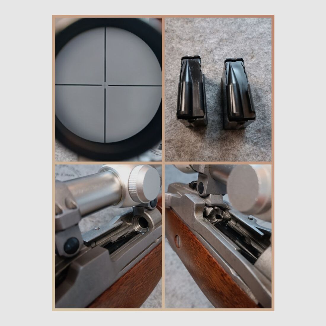 Ruger Firearms Mini 14 -Mini Thirty 7,62x39 Nickel mit ZF