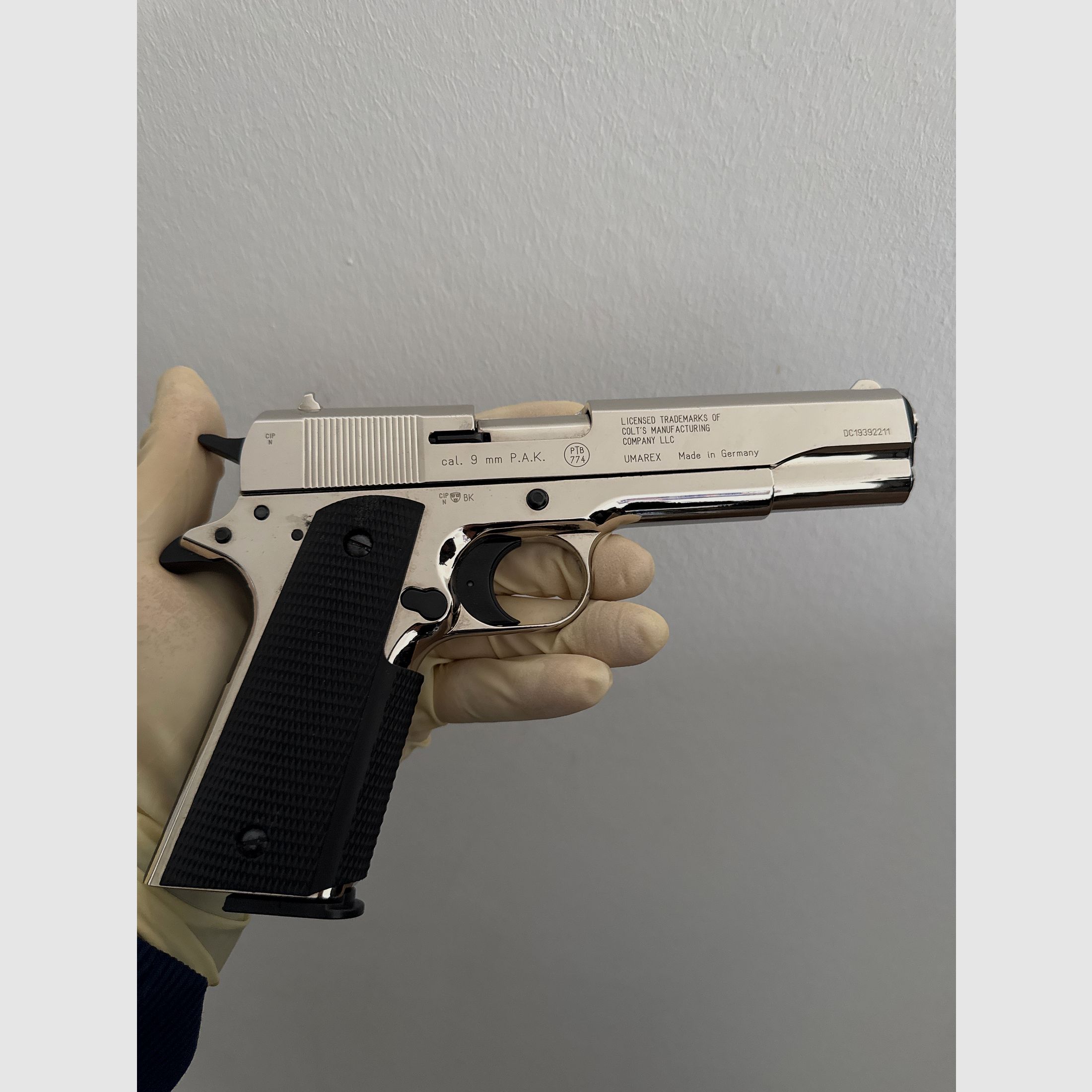 Colt Government 1911 A1 (poliert, verchromt)