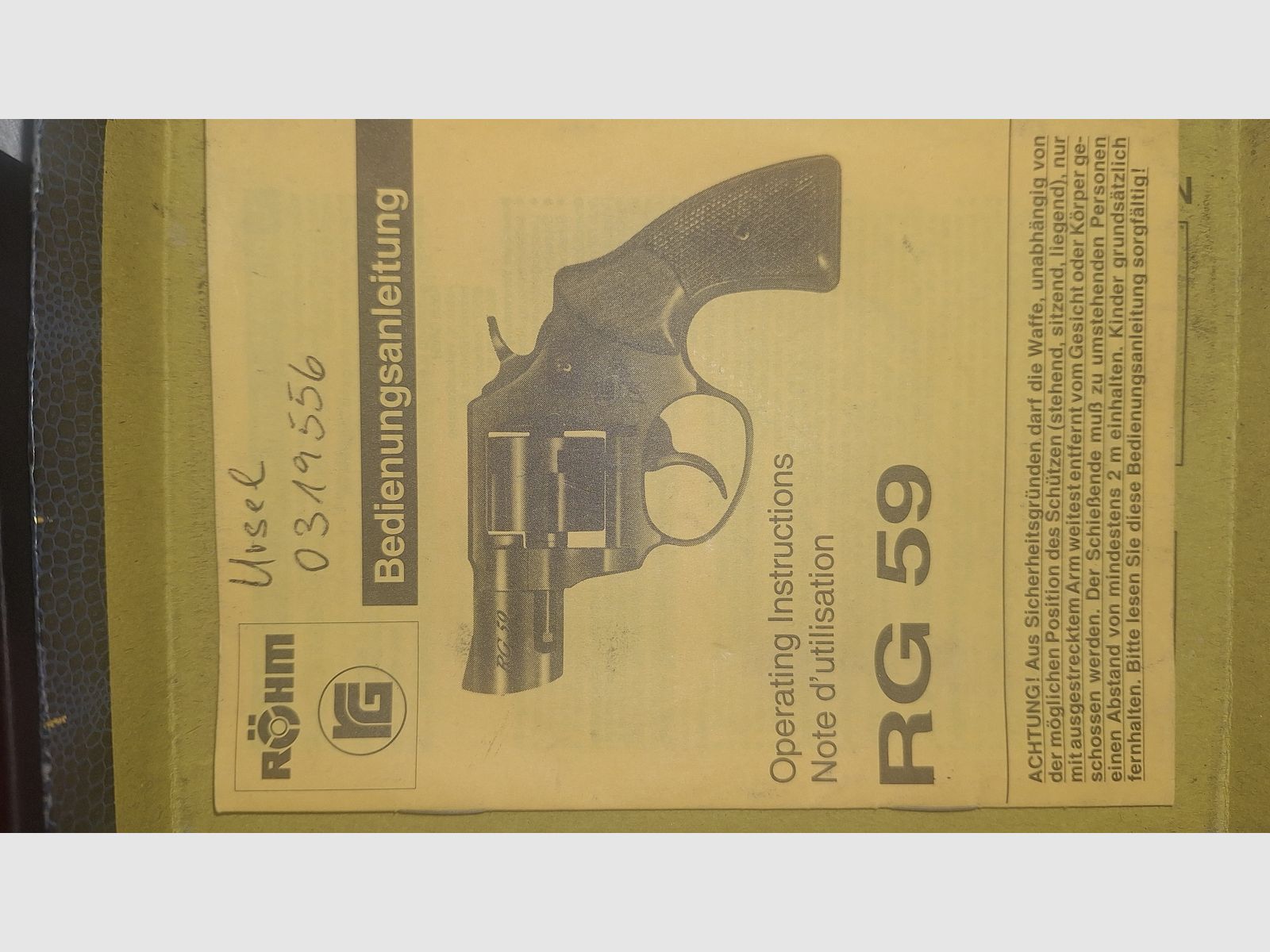 RÖHM RG59 Le Petit