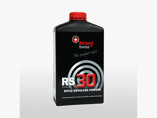RELOAD SWISS RS 30 - 500 GR. - TREIBLADUNGSPULVER