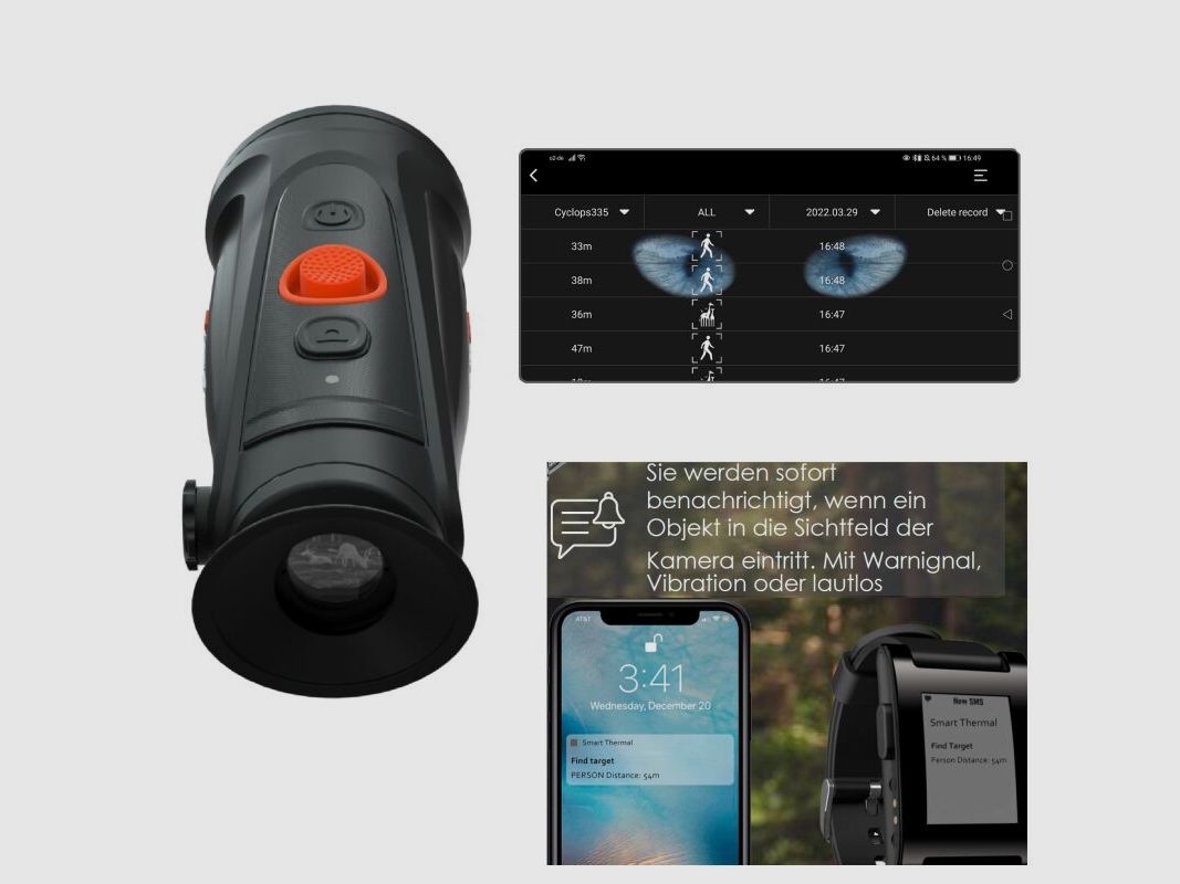 ThermTec Wärmebildkamera Cyclops325 Pro