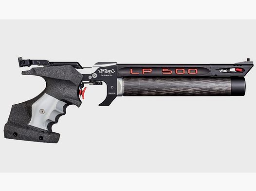 WALTHER LP500-M EXPERT - DESIGN ROSSO - SGANCIO MECCANICO - MANIFATTURA MAESTRA