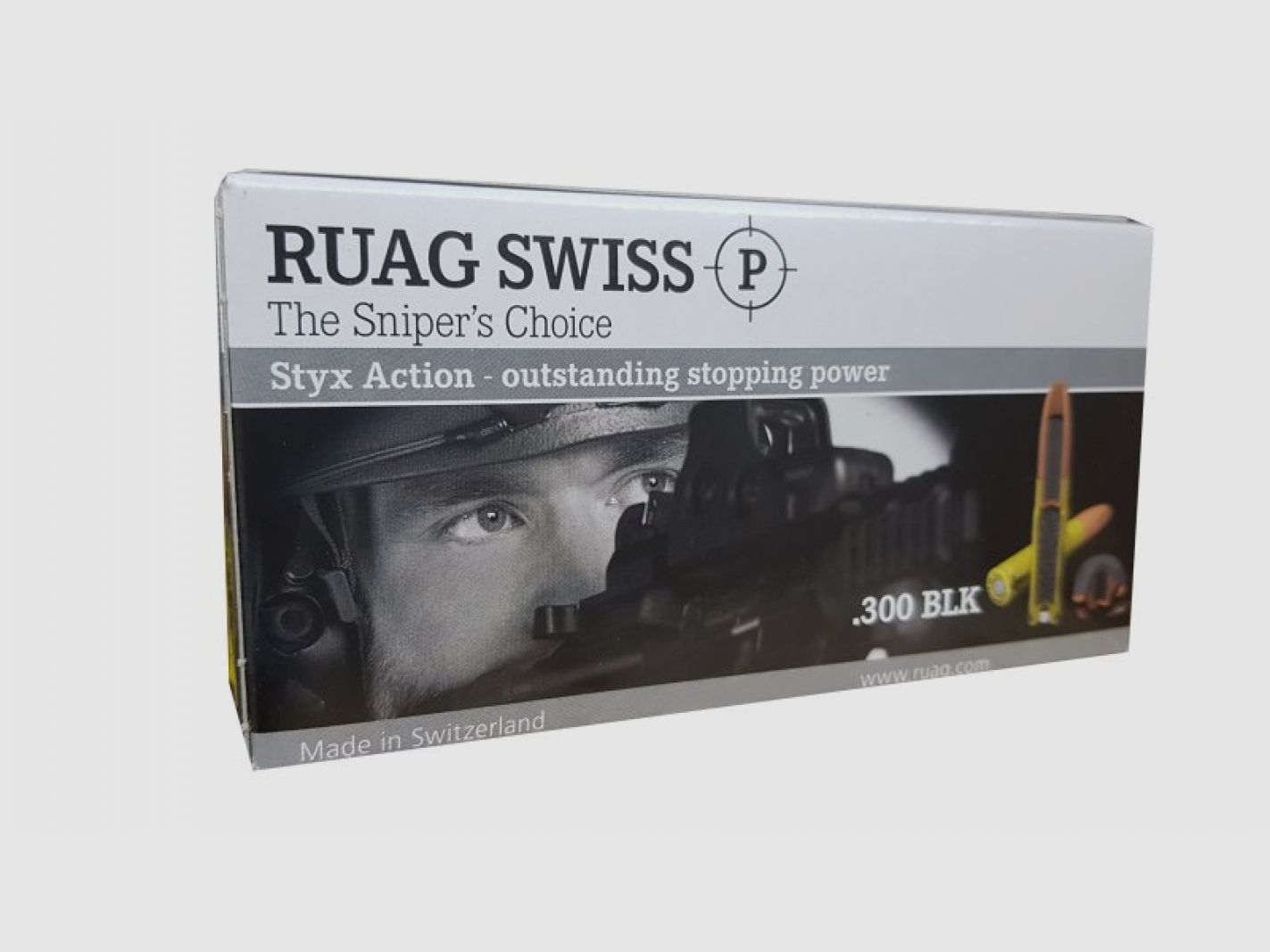 .300 BLK Swiss P Stix Action 8,4g / 180grs