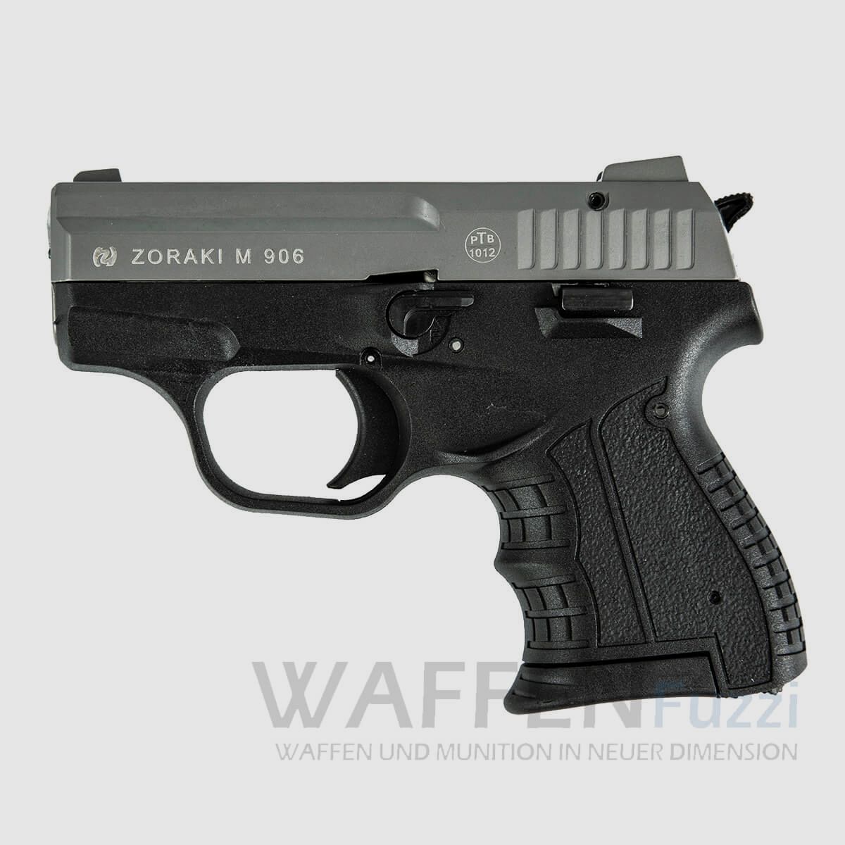 Zoraki 906 Schreckschusswaffe Titan-Chrom 9mm P.A.K.