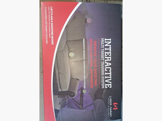 Zestaw treningowy Laser Ammo AR15 (WLB15-Wespe+ 3x cele i-MTTS)