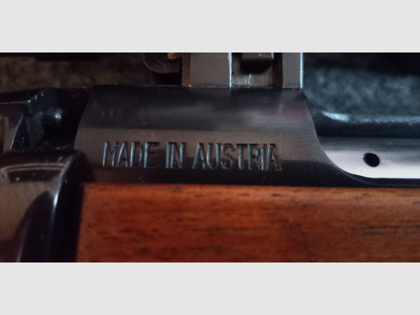 Steyr Mannlicher Model M 7x64 with 1-4X24 CIRCLE DOT reticle