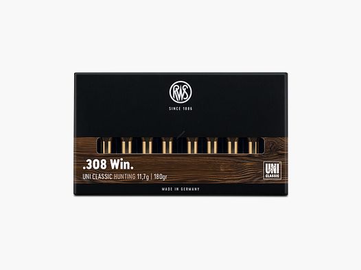 AMUNICJA RWS kal.308 WIN UNI CLASSIC 11,7g (20 szt)